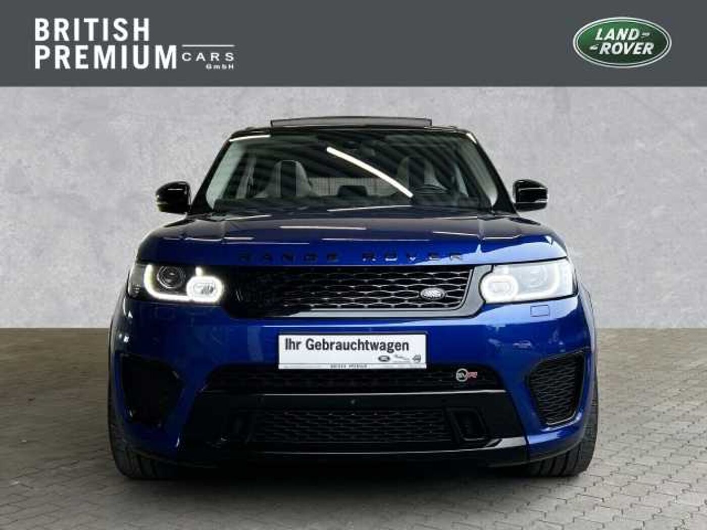 Land Rover  SVR 5.0 Historie bekannt